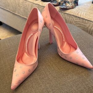 Alexander Wang Pink Patterned Heels